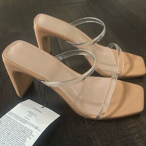 Amazon then drop Nude heel